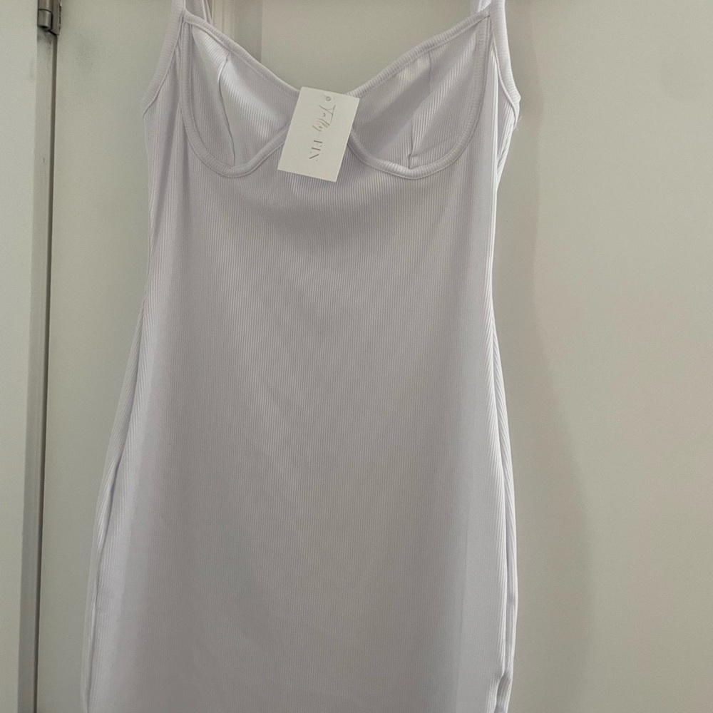 tally and fin mini dress
